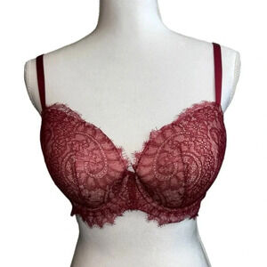 Victoria's Secret Dream Angels Lined Demi 34DD Padded Bra